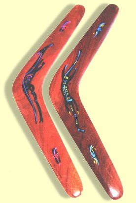 18 inches mulga wood boomerangs