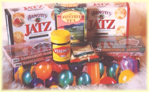 gourmet food gift basket from Australia
