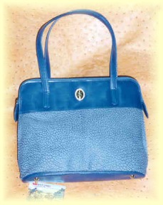 kangaroo leather lady handbag