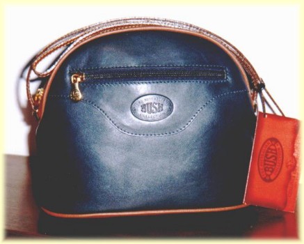 bush leather handbag
