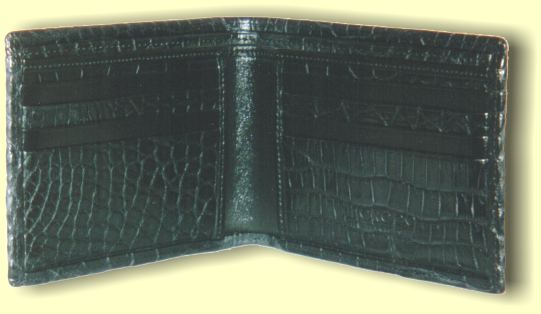 crocodile leather internal feature
