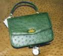 green handbag