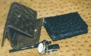 ostrich leather wallets