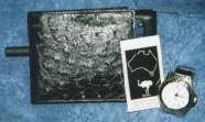 black leather wallet