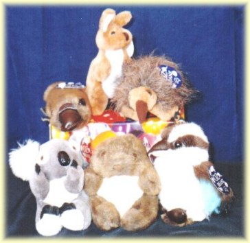 australian animal toy set